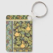 ヴィンテージフローラアールヌーボー野菜,グルド キーホルダー (裏面)