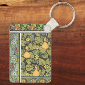 ヴィンテージフローラアールヌーボー野菜,グルド キーホルダー (裏面)