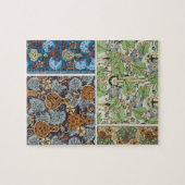 ヴィンテージフローラアールヌーボー野菜，グルド ジグソーパズル (横)