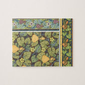 ヴィンテージフローラアールヌーボー野菜，グルド ジグソーパズル (横)