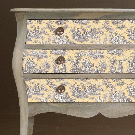 ヴィンテージフローライエローグレートイレドゥジュイ 薄葉紙