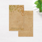 ヴィンテージフローライヤリングホルカスタムダージュエリーカード (デスク)