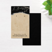 ヴィンテージフローライヤリングホルダージュエリーカード (デスク)