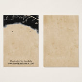 ヴィンテージフローライヤリングホルダージュエリーネックレス (正面&裏面)