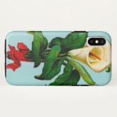 ヴィンテージフローライラストレーション Case-Mate iPhoneケース (裏面(横))