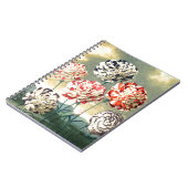 ヴィンテージフローライラスト ノートブック (左側)