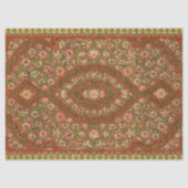 ヴィンテージフローラインディアンラグ模様 薄葉紙 (正面)