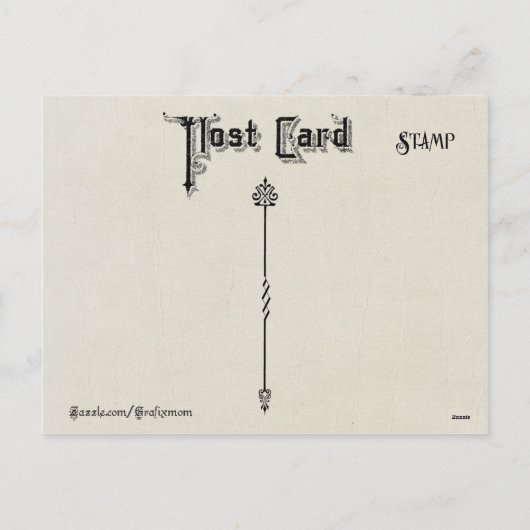 ヴィンテージフローライースター シーズンポストカード (裏面)