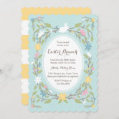 ヴィンテージフローライースター 招待状 (正面/裏面)