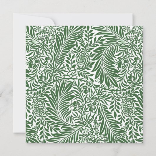 ヴィンテージフローラウィリアムモリスウィローバウグリーン (正面)