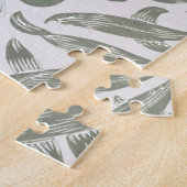 ヴィンテージフローラウィリアムモリスウィローバウグリーン ジグソーパズル (側面)