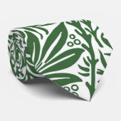 ヴィンテージフローラウィリアムモリスウィローバウグリーン ネクタイ (ロール)