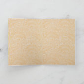 ヴィンテージフローラウィリアムモリスウィローボウイエロー カード (内部)