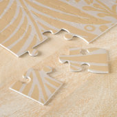 ヴィンテージフローラウィリアムモリスウィローボウイエロー ジグソーパズル (側面)