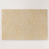 ヴィンテージフローラウィリアムモリスウィローボウイエロー ジグソーパズル (横)