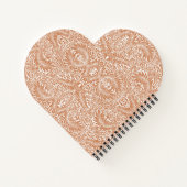 ヴィンテージフローラウィリアムモリスウィローボウラスト ノートブック (裏面)