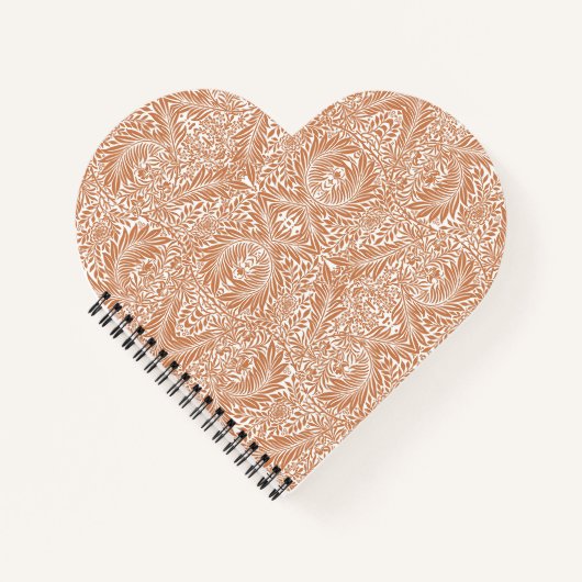 ヴィンテージフローラウィリアムモリスウィローボウラスト ノートブック (正面)