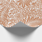 ヴィンテージフローラウィリアムモリスウィローボウラスト ラッピングペーパー (角)