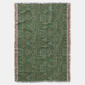 ヴィンテージフローラウィリアムモリスフラワーガーデン スローブランケット (正面縦)