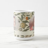 ヴィンテージフローラウィリアムモリスフルーツアールヌーボー コーヒーマグカップ (中央)