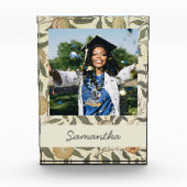 ヴィンテージフローラウィリアムモリスフルーツアールヌーボー フォトブロック (正面)