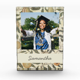 ヴィンテージフローラウィリアムモリスフルーツアールヌーボー フォトブロック