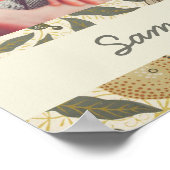 ヴィンテージフローラウィリアムモリスフルーツアールヌーボー ポスター (角)