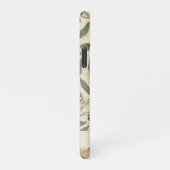 ヴィンテージフローラウィリアムモリスフルーツアールヌーボー iPhoneケース (右側)