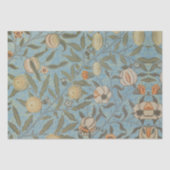 ヴィンテージフローラウィリアムモリスフルーツブルーフローラ 薄葉紙 (正面)