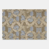 ヴィンテージフローラウィリアムモリスリース ラッピングペーパーシート (正面2)