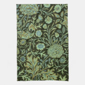 ヴィンテージフローラウィリアム・モリス・チェルウェル キッチンタオル (縦)