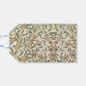 ヴィンテージフローラウィリアム・モリス・フルーツ ギフトタグ (裏面横)