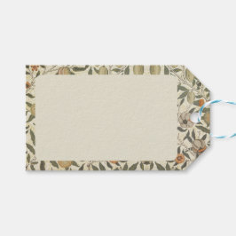 ヴィンテージフローラウィリアム・モリス・フルーツ ギフトタグ