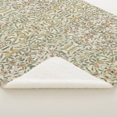 ヴィンテージフローラウィリアム・モリス・フルーツ シェルパブランケット (3/4)