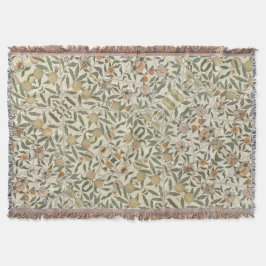 ヴィンテージフローラウィリアム・モリス・フルーツ スローブランケット