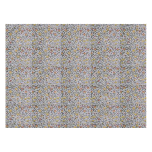 ヴィンテージフローラウィリアム・モリス・フルーツ テーブルクロス (正面(横))