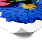 ヴィンテージフローラウェルカムホームポスタープリント ポスター (角)