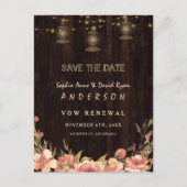 ヴィンテージフローラウッドオールドランタン私たちはまだ行う ポストカード (正面)