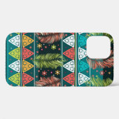 ヴィンテージフローラエスニック・シームレスなドードルのパターン Case-Mate iPhoneケース (裏面 (横))