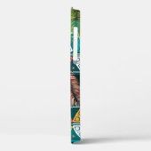 ヴィンテージフローラエスニック・シームレスなドードルのパターン Case-Mate iPhoneケース (裏面 / 左)