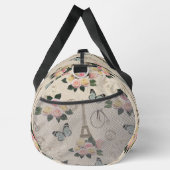 ヴィンテージフローラエッフェルタオルパリストラベルカスタム ダッフルバッグ (右)