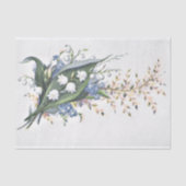 ヴィンテージフローラエフェメラデクページ紙 薄葉紙 (正面)