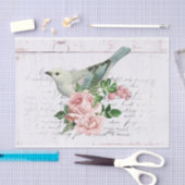 ヴィンテージフローラエフェメラ 薄葉紙 (クラフト)