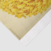 ヴィンテージフローラエフエマデクページイエローフラワー 薄葉紙 (詳細)