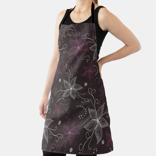 ヴィンテージフローラエプロン – サマーキッチンスタイル エプロン (インサイチュ)