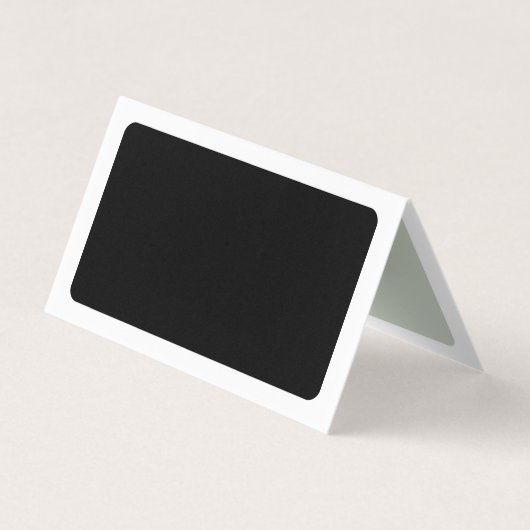 ヴィンテージフローラエレガンス折り畳みアポイントメントカード 名刺 (裏面)