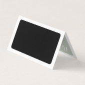 ヴィンテージフローラエレガンス折り畳み紹介 名刺 (裏面)