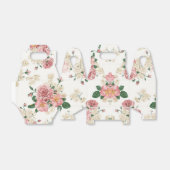 ヴィンテージフローラオン白 フェイバーボックス (折り畳みなし)