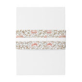 ヴィンテージフローラオーナメントプリントbyオーウェンジョーンズ 招待状ベリーバンド (裏面例)