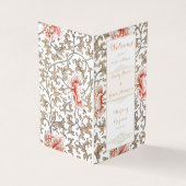 ヴィンテージフローラオーナメント結婚式 プログラム (外部)